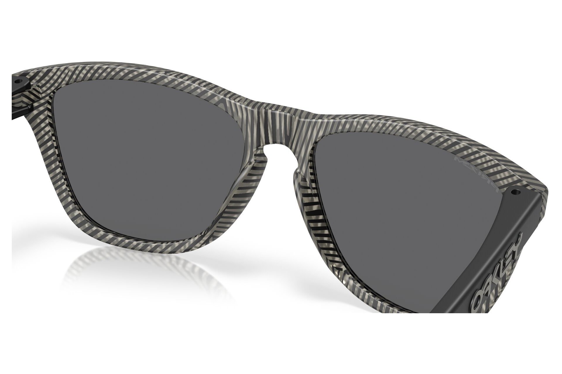 Oakley Frogskins Matte Grey Ink Fingerprint/Prizm Black