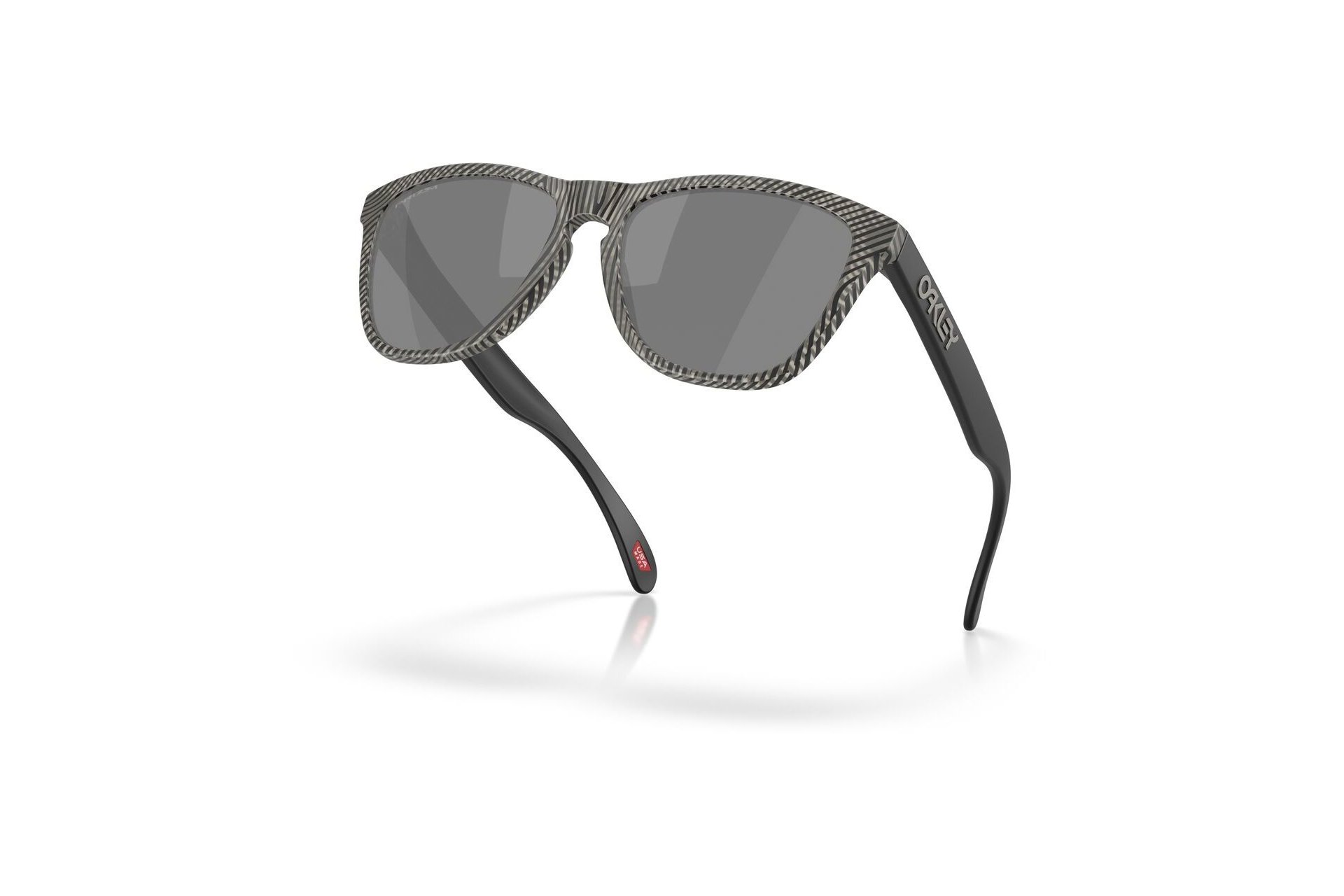 Oakley Frogskins Matte Grey Ink Fingerprint/Prizm Black