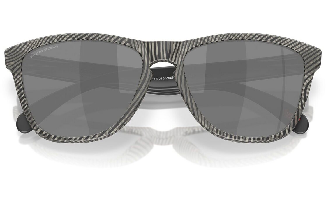 Oakley Frogskins Matte Grey Ink Fingerprint/Prizm Black