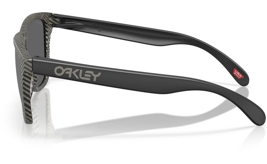 Oakley Frogskins Matte Grey Ink Fingerprint/Prizm Black