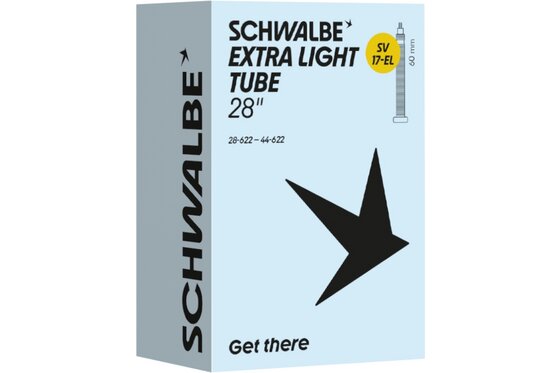 Schläuche - Schwalbe SV17-EL Extra Light Schlauch 28 Zoll - 60 mm
