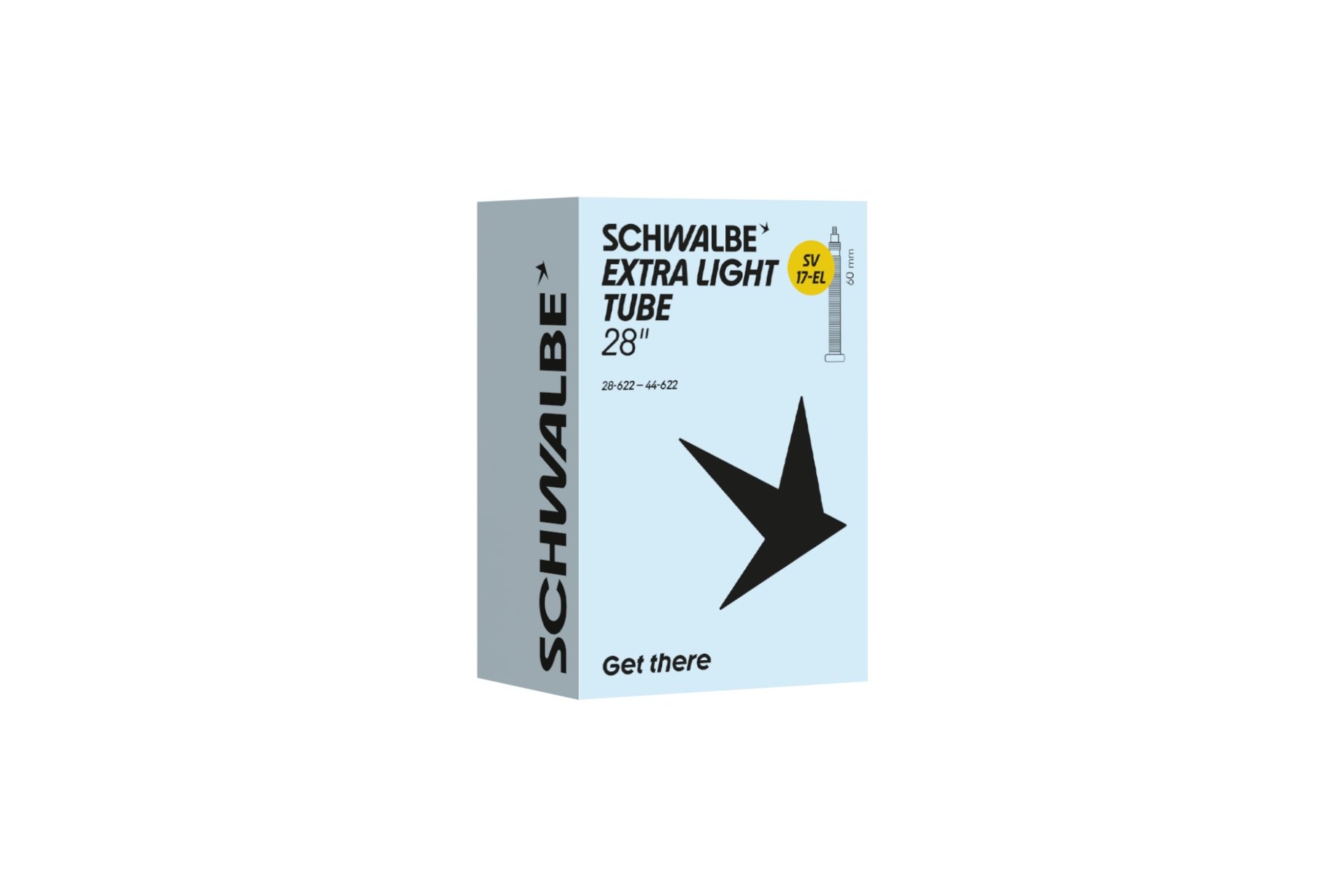 Schwalbe SV17-EL Extra Light Schlauch 28 Zoll - 60 mm