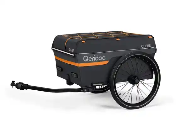 Qeridoo - Fahrradanhänger - Qeridoo Qubee Grey