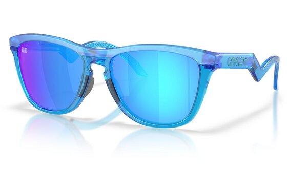 Fahrradzubehör Sale - Oakley Frogskins Hybrid Matte Acid Blue/Prizm Sapphire