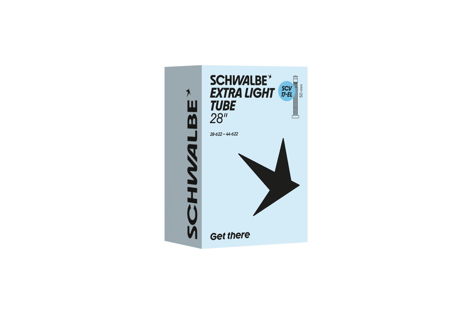 Schwalbe SCV17-EL Extra Light Schlauch 28 Zoll - 50 mm