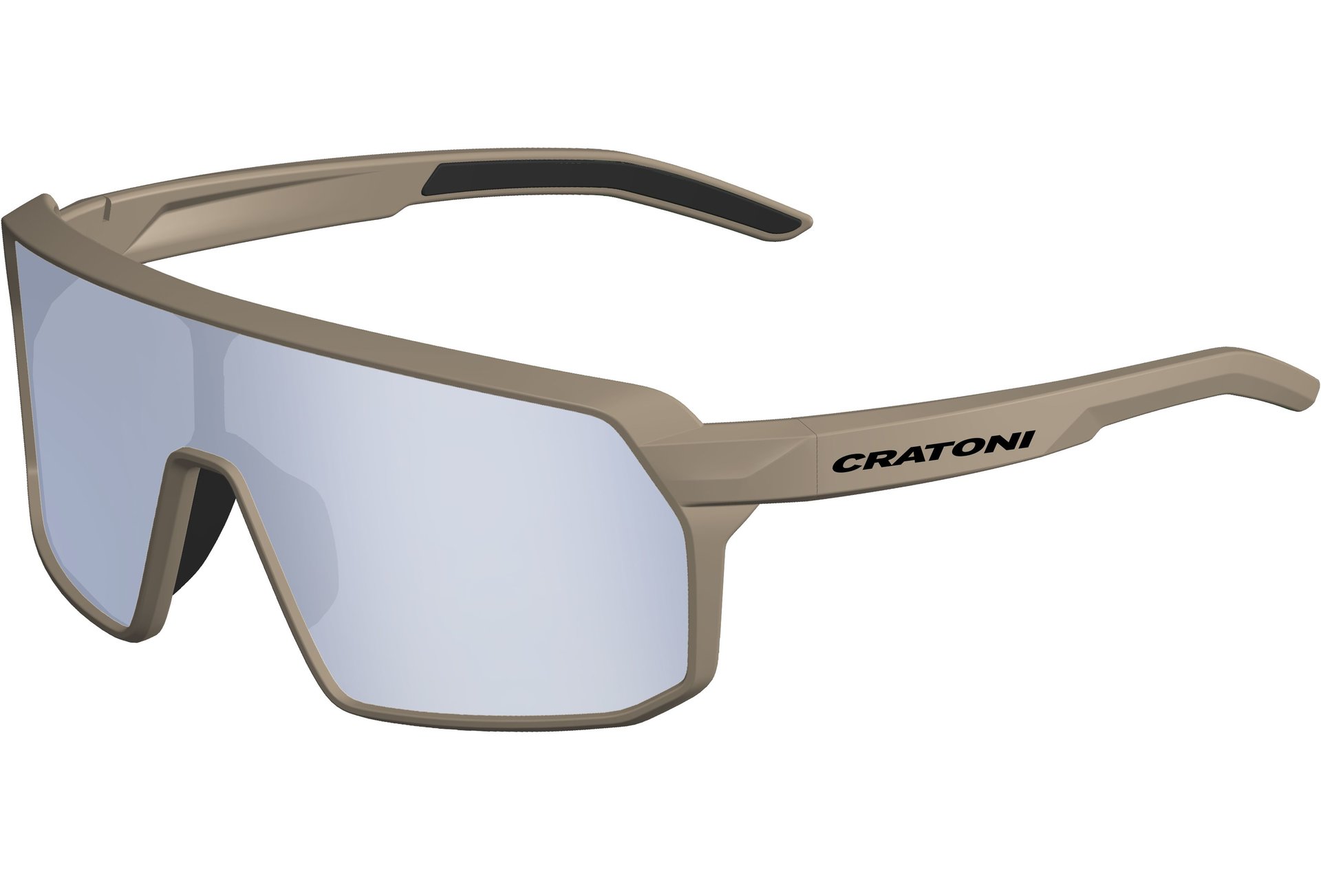 Cratoni Skyvision Photochromic sand matt/clear with blue mirror