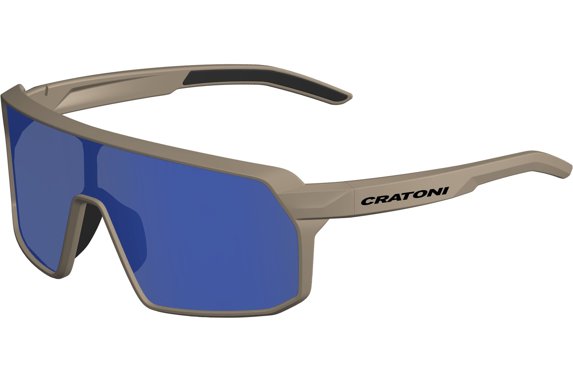 Cratoni Skyvision Photochromic sand matt/clear with blue mirror