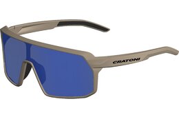 Cratoni Skyvision Photochromic sand matt/clear with blue mirror