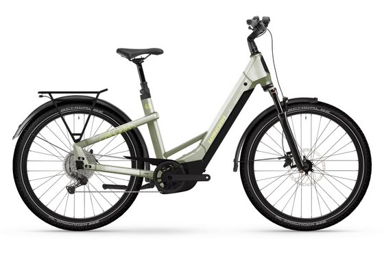 mit Beleuchtung - E-Trekkingbikes - Winora Yakun X10 Low - 800 Wh - 27,5 Zoll - Tiefeinsteiger - 2025