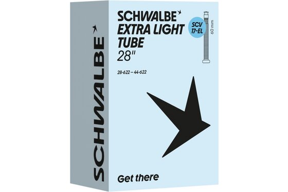 Schläuche - Schwalbe SCV17-EL Extra Light Schlauch 28 Zoll - 60 mm