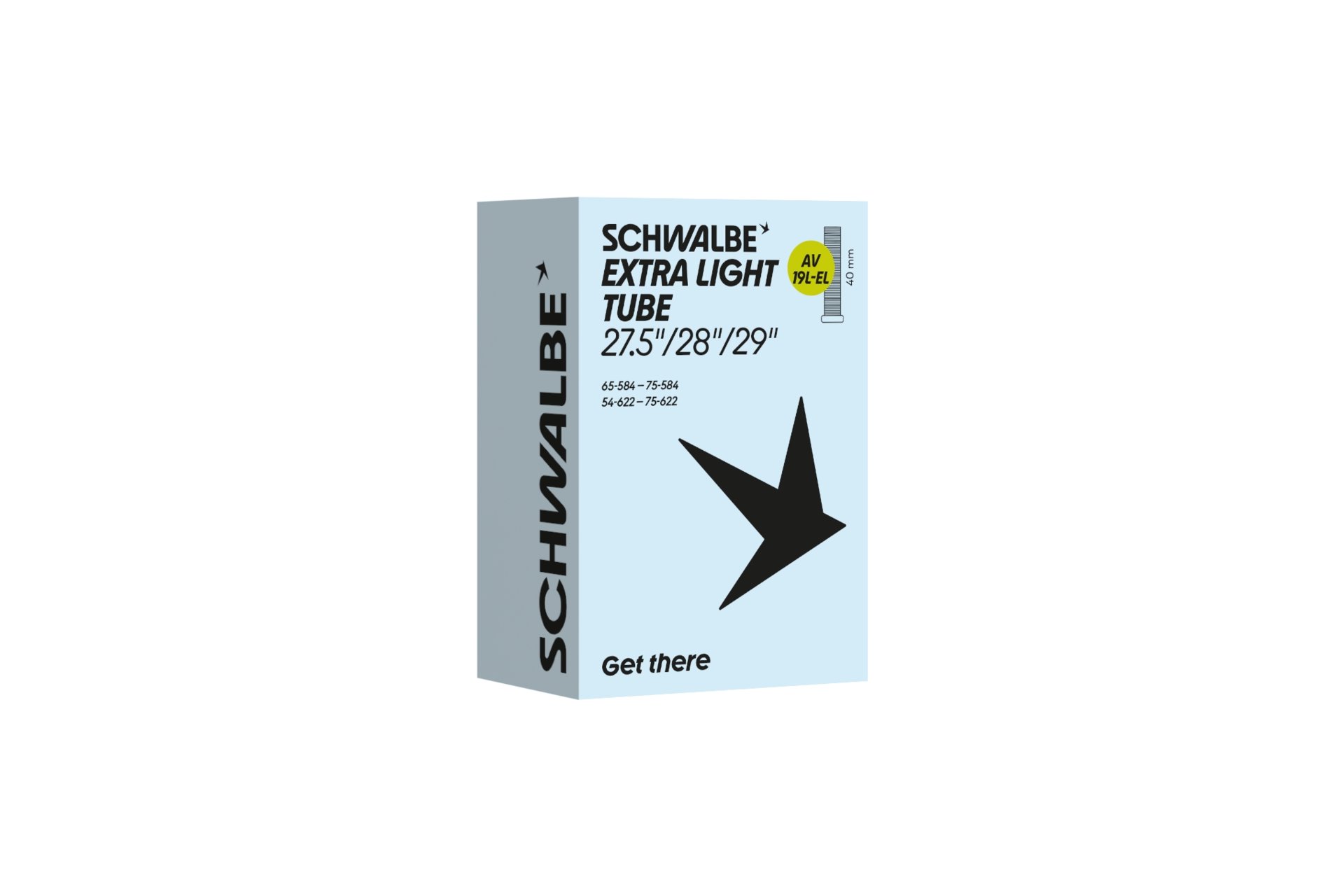 Schwalbe AV19L-EL Extra Light Schlauch 27,5/29 Zoll - 40 mm