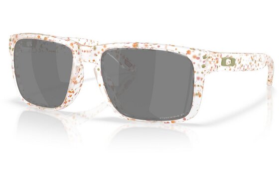 Oakley - Fahrradbrillen - Oakley Holbrook Clear Terrazzo/Prizm Black Polarized