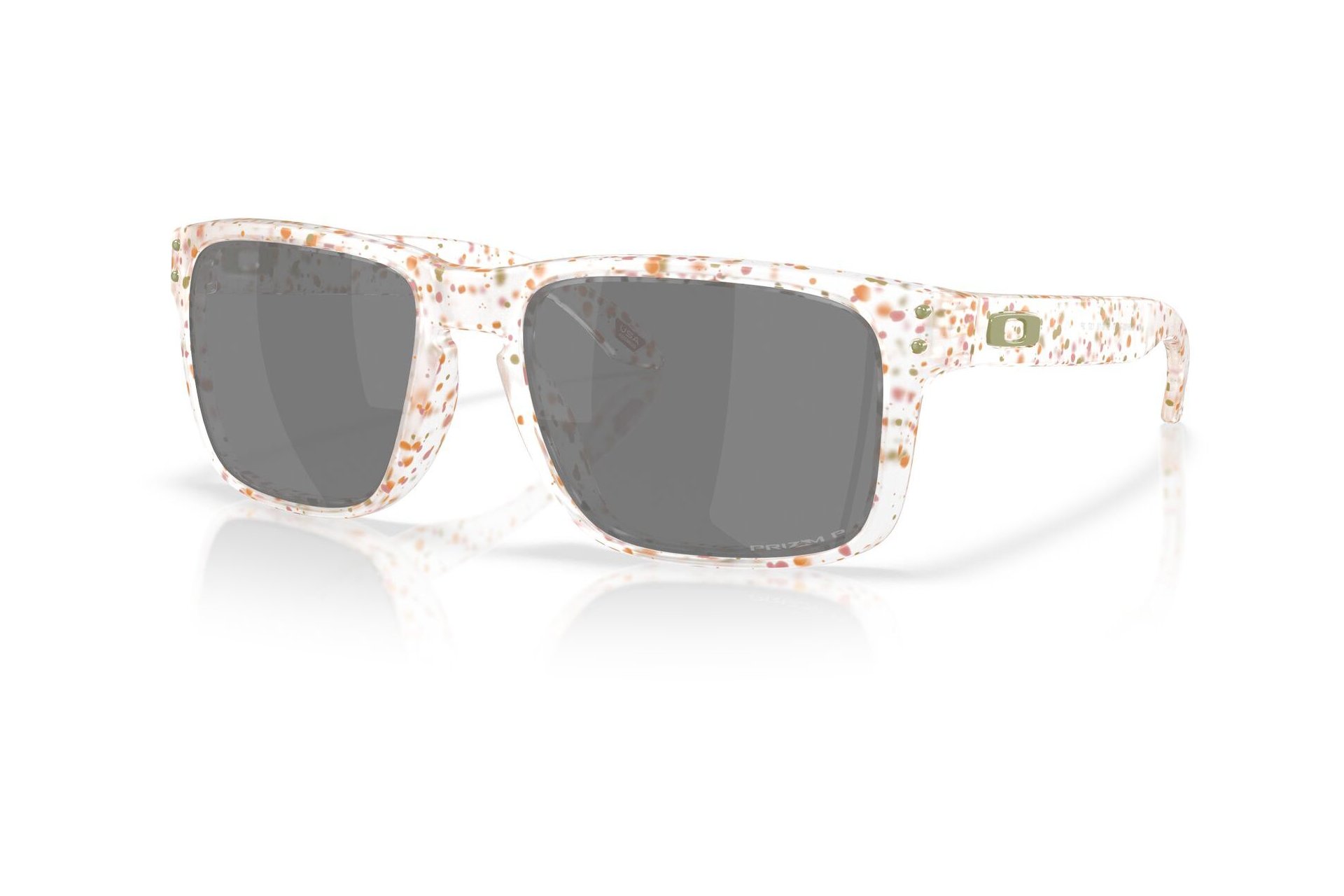 Oakley Holbrook Clear Terrazzo/Prizm Black Polarized