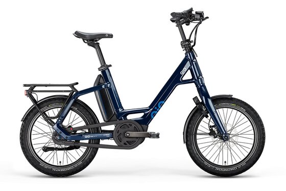 Kompakt E-Bikes - QiO EINS AP-8 Night Line - 500 Wh - 20 Zoll - Compact - 2025