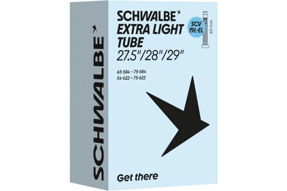 Schläuche - Schwalbe SCV19L-EL Extra Light Schlauch 27,5/29 Zoll - 40 mm