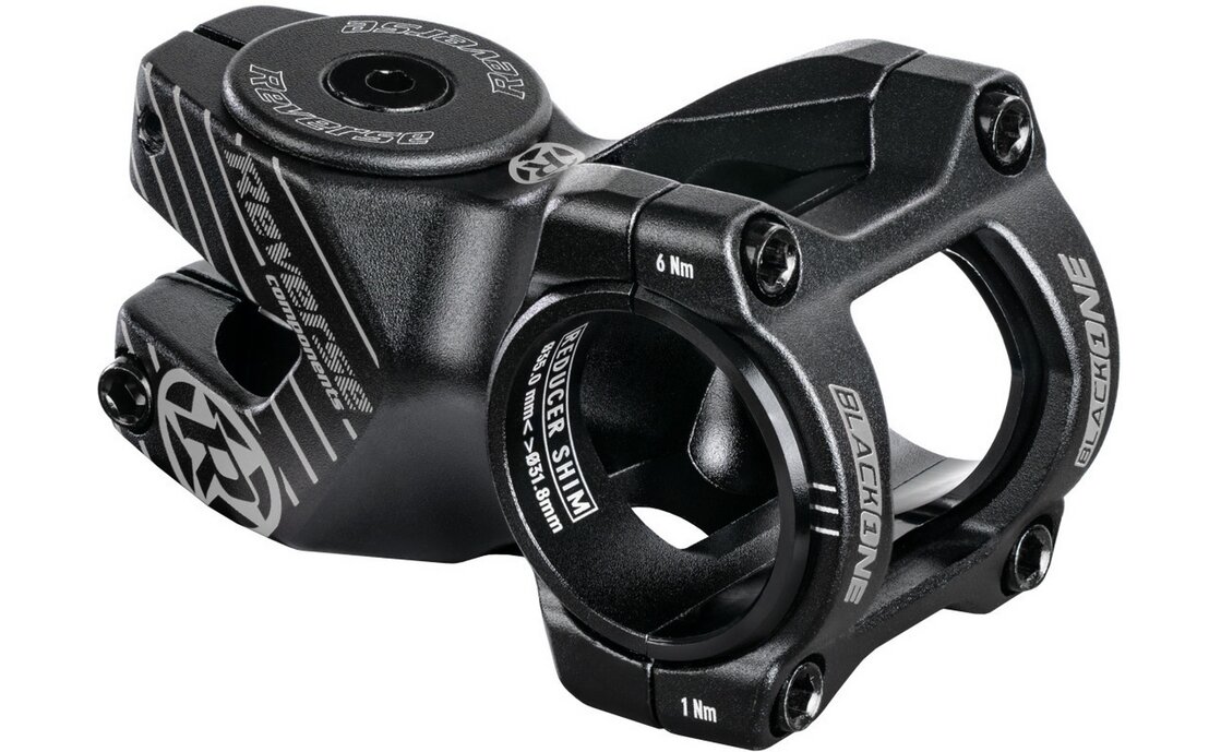 Reverse Components Black-One D-2 Vorbau 1 1/8"/31,8-35,0mm/8&deg;