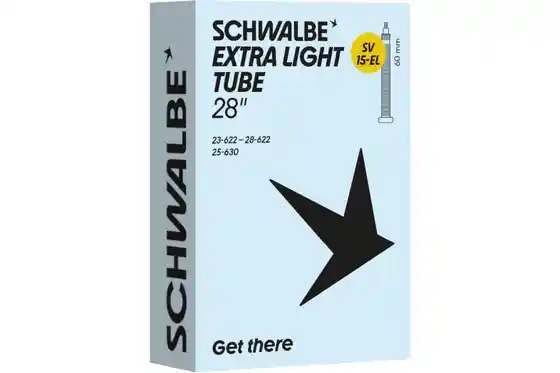 Schläuche - Schwalbe SV15-EL Extra Light Schlauch 28 Zoll - 60 mm