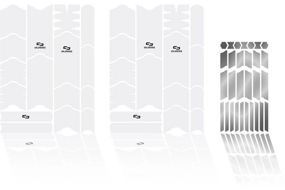 Fahrradrahmen - Unleazhed Rahmenschutzfolie Kids BPK01 clear matt
