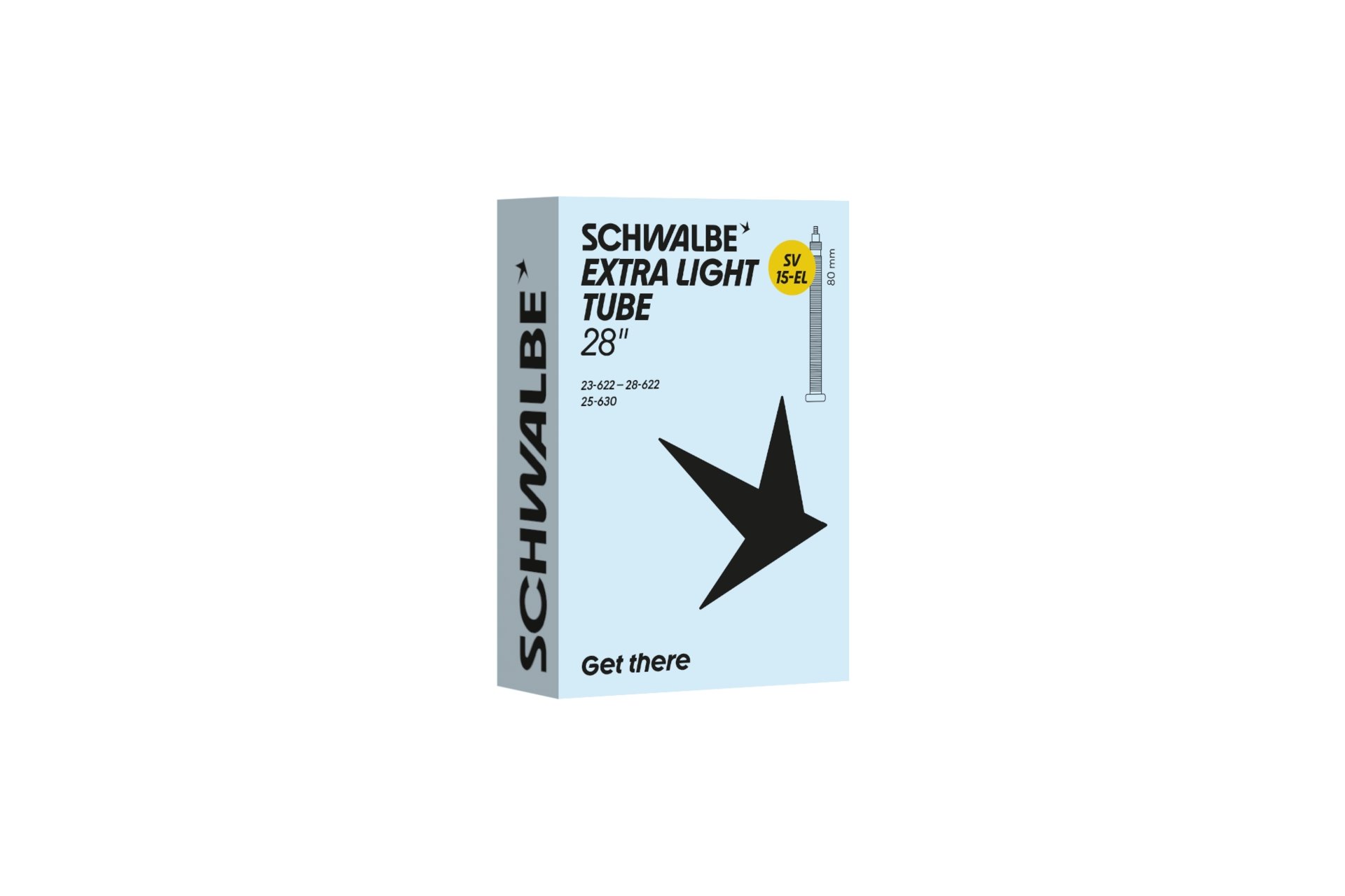 Schwalbe SV15-EL Extra Light Schlauch 28 Zoll - 80 mm