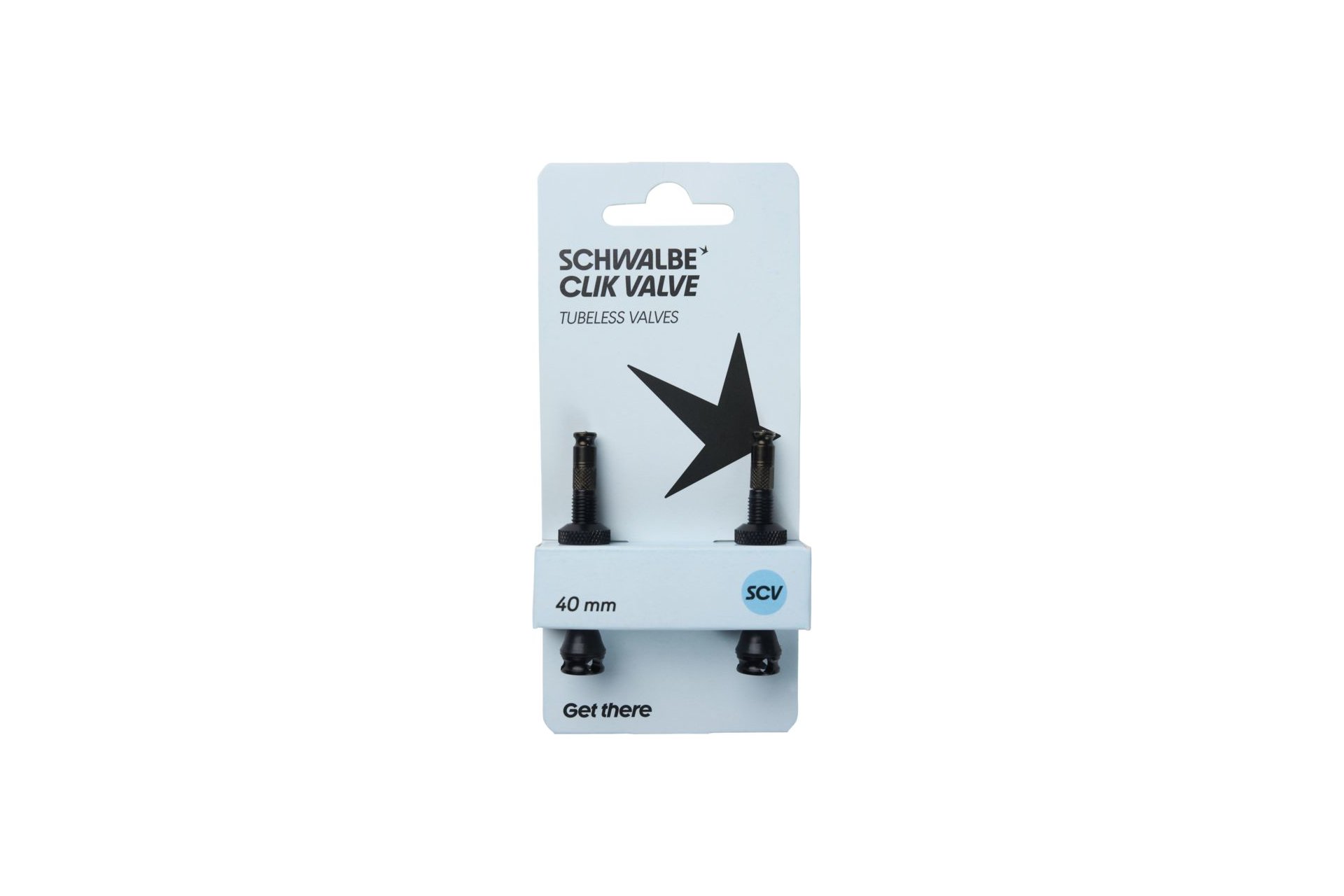 Schwalbe Tubeless Valve Set SCV Clik Valve - 40 mm