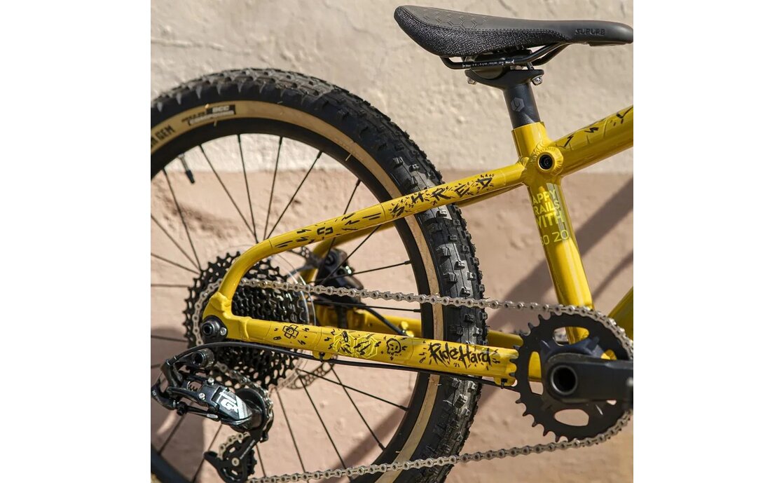 Unleazhed Rahmenschutzfolie Kids BPK01 Ride It black glossy