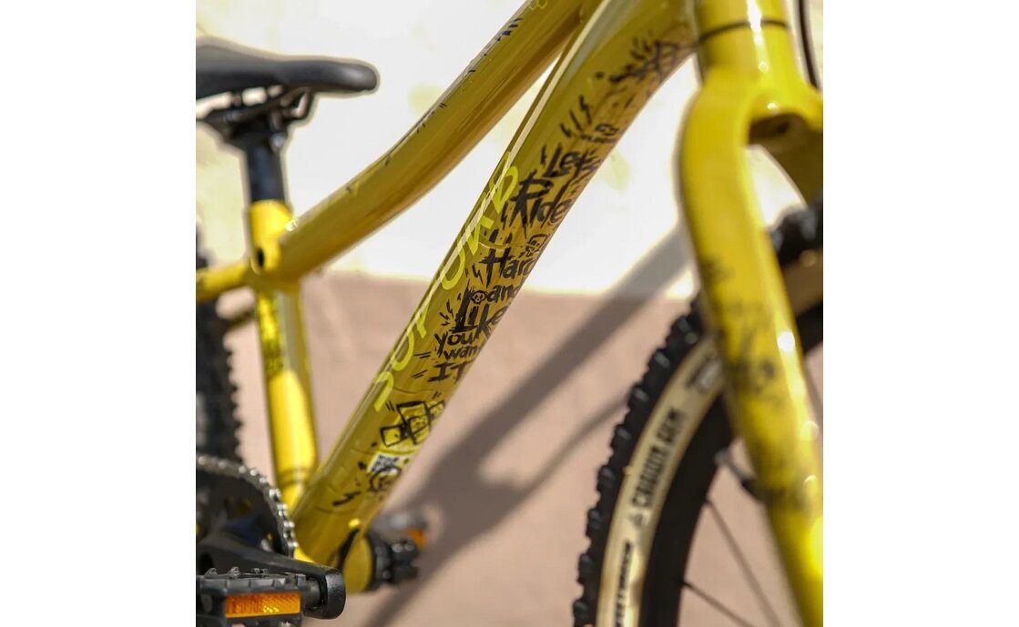 Unleazhed Rahmenschutzfolie Kids BPK01 Ride It black glossy