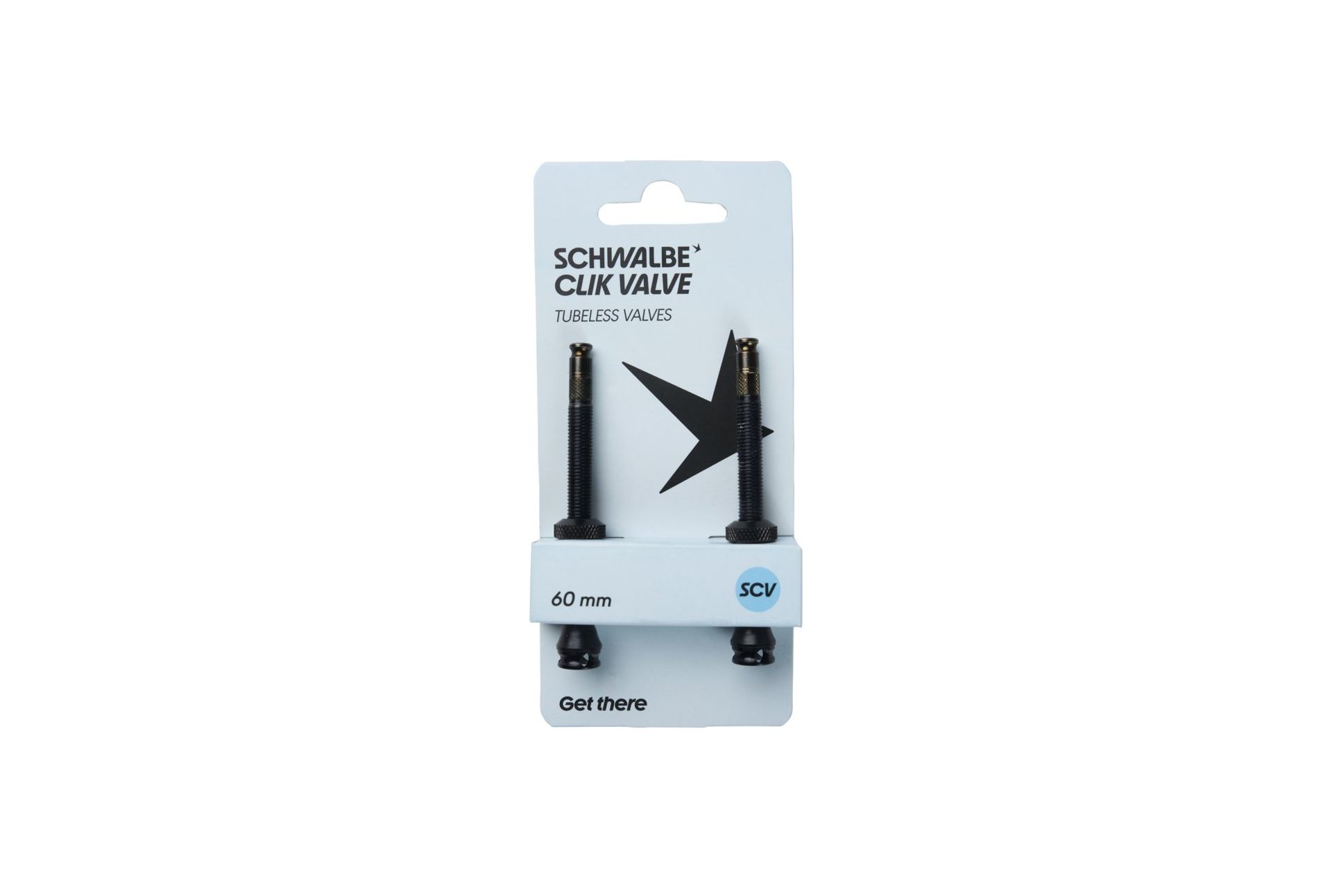 Schwalbe Tubeless Valve Set SCV Clik Valve - 60 mm