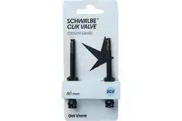 Schwalbe Tubeless Valve Set SCV Clik Valve - 60 mm