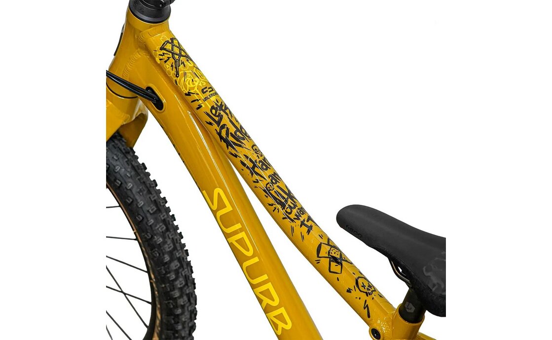 Unleazhed Rahmenschutzfolie Kids BPK01 Ride It black matt