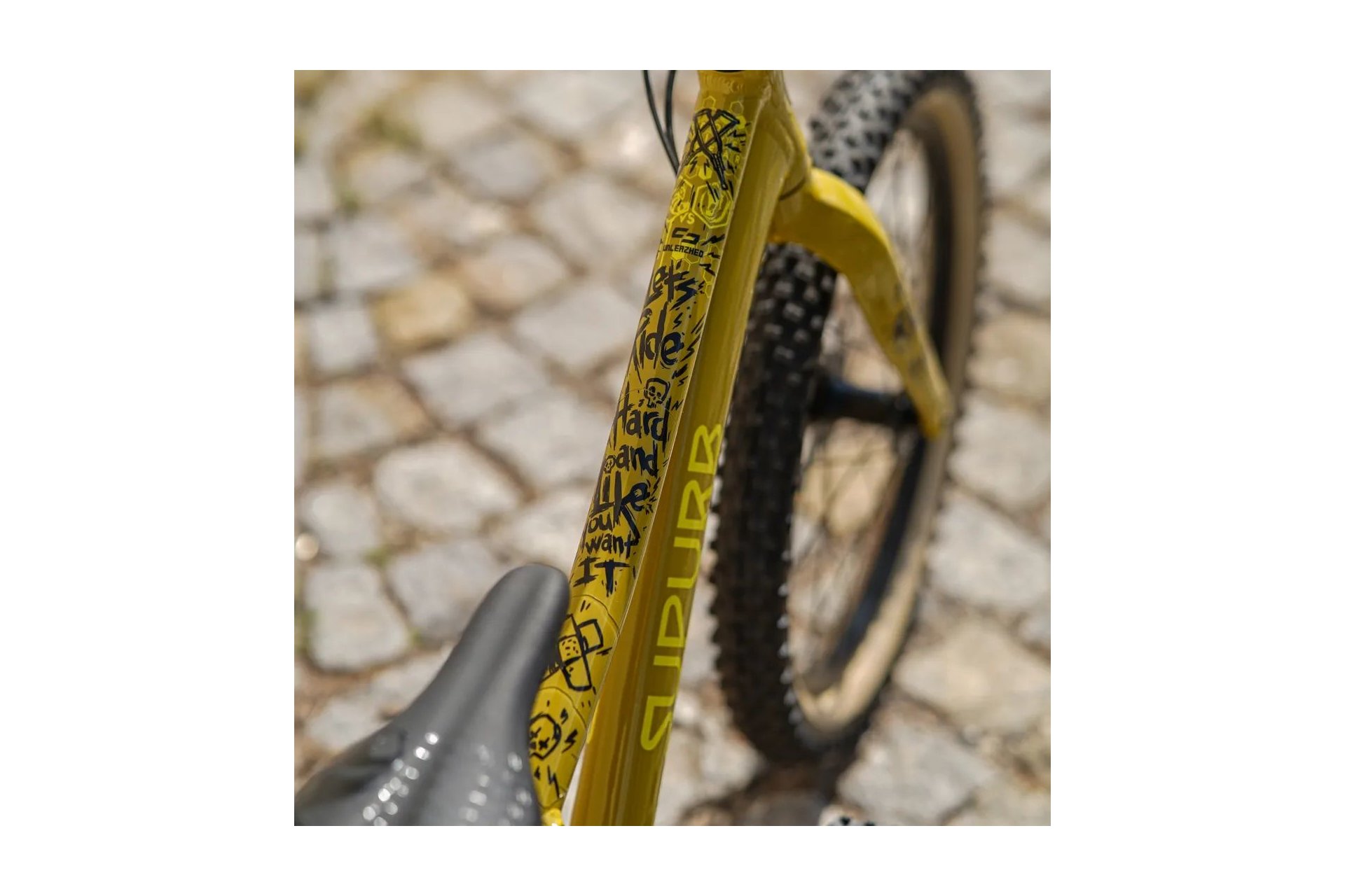 Unleazhed Rahmenschutzfolie Kids BPK01 Ride It black matt