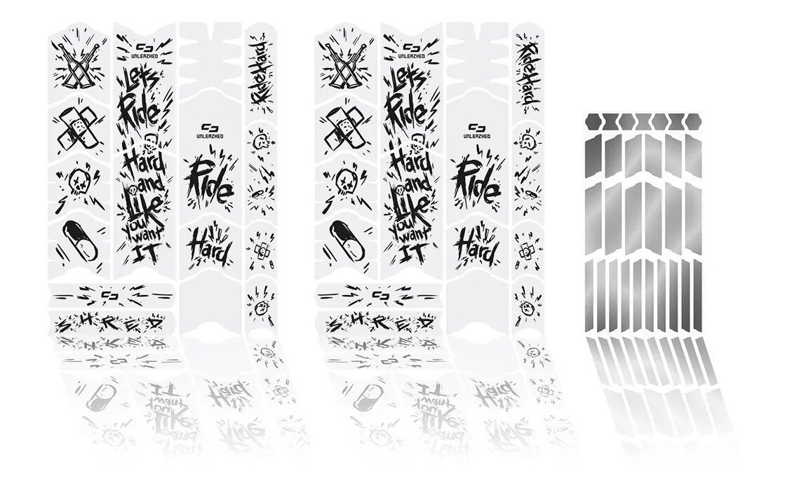 Unleazhed Rahmenschutzfolie Kids BPK01 Ride It black matt