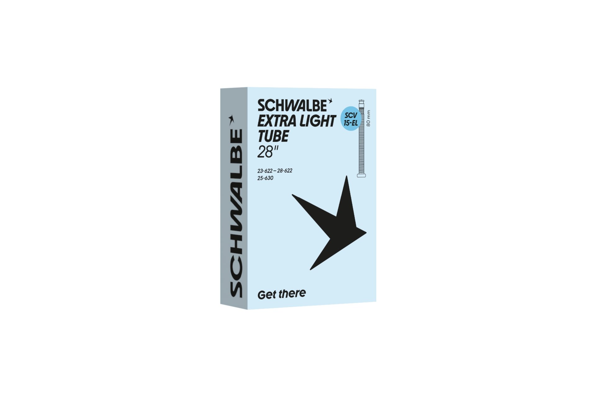 Schwalbe SCV15-EL Extra Light Schlauch 28 Zoll - 80 mm