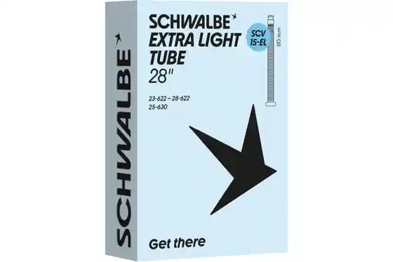 Schläuche - Schwalbe SCV15-EL Extra Light Schlauch 28 Zoll - 80 mm