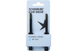 Schwalbe Tubeless Valve Set SCV Clik Valve - 80 mm
