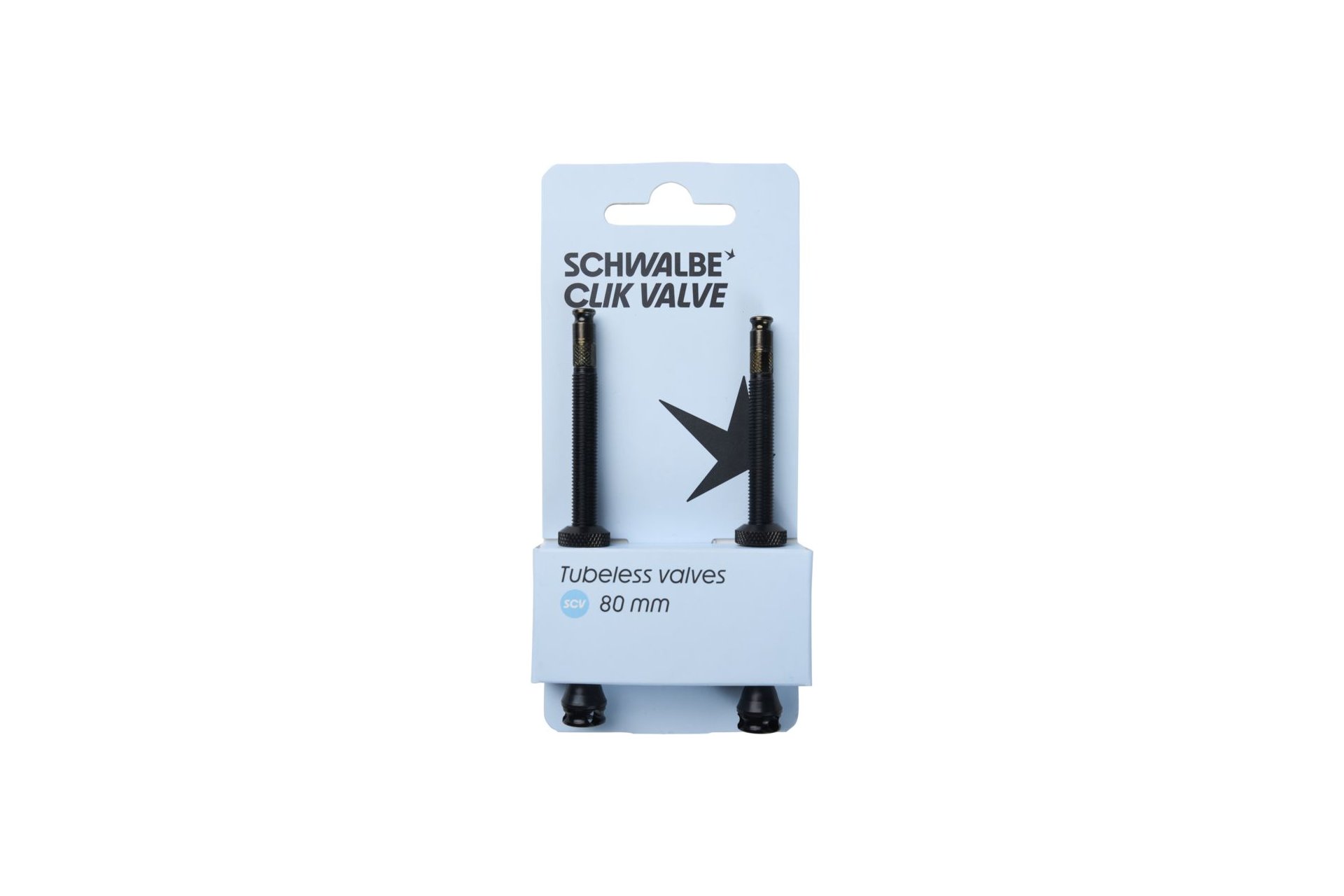 Schwalbe Tubeless Valve Set SCV Clik Valve - 80 mm
