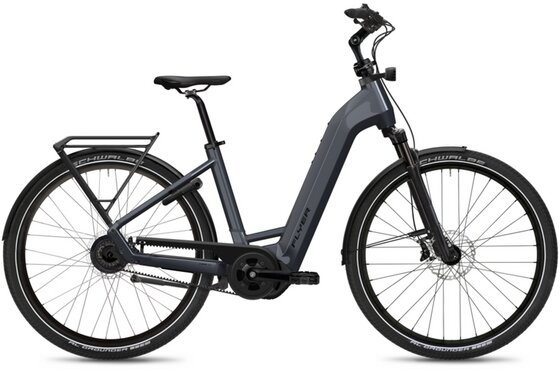 mit Beleuchtung - E-Bike City - Flyer Gotour 5.43 Comfort - 750 Wh - 28 Zoll - Tiefeinsteiger - 2024