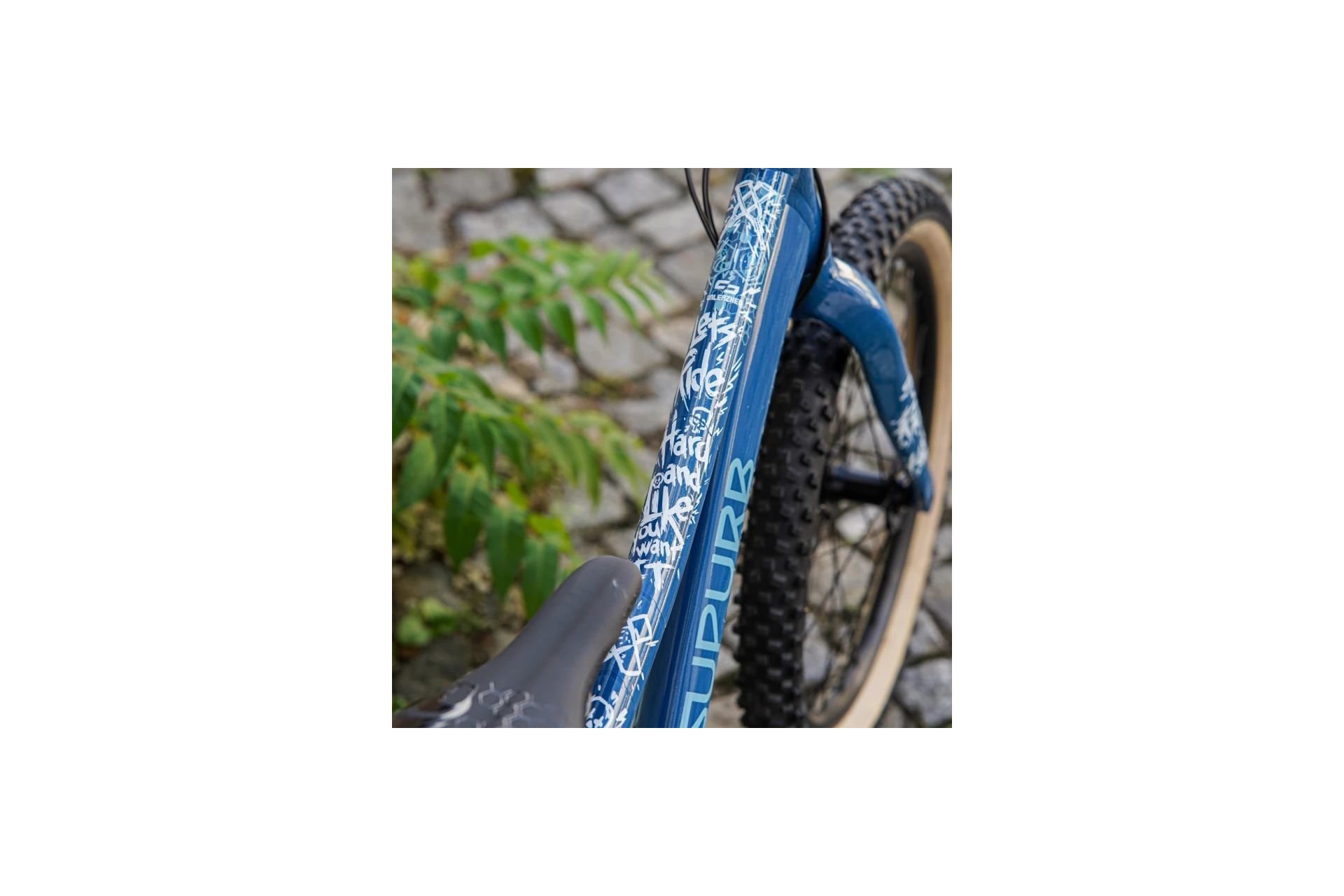 Unleazhed Rahmenschutzfolie Kids BPK01 Ride It white matt