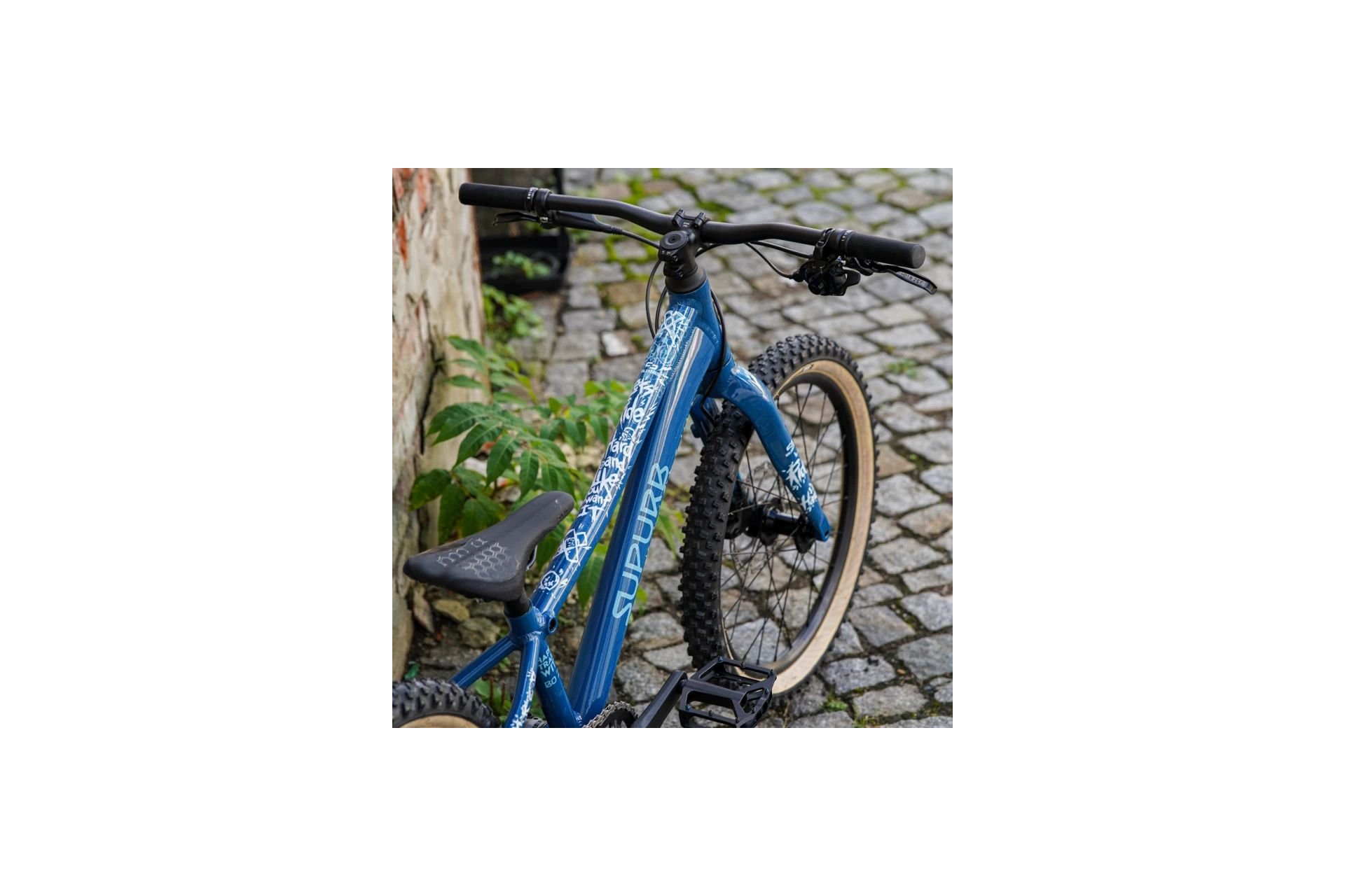 Unleazhed Rahmenschutzfolie Kids BPK01 Ride It white matt