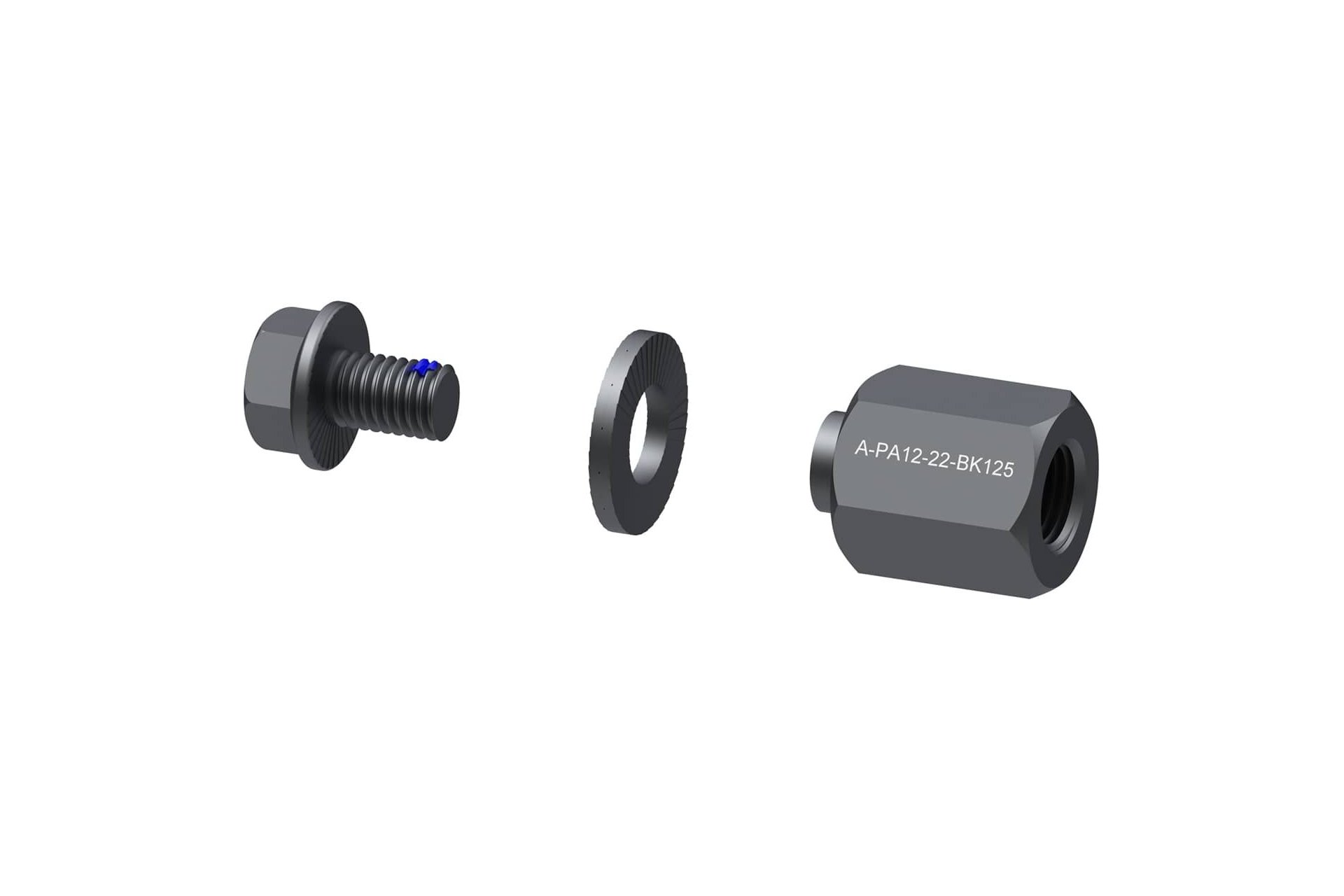 Qeridoo Polygonadapter - M12x1,25