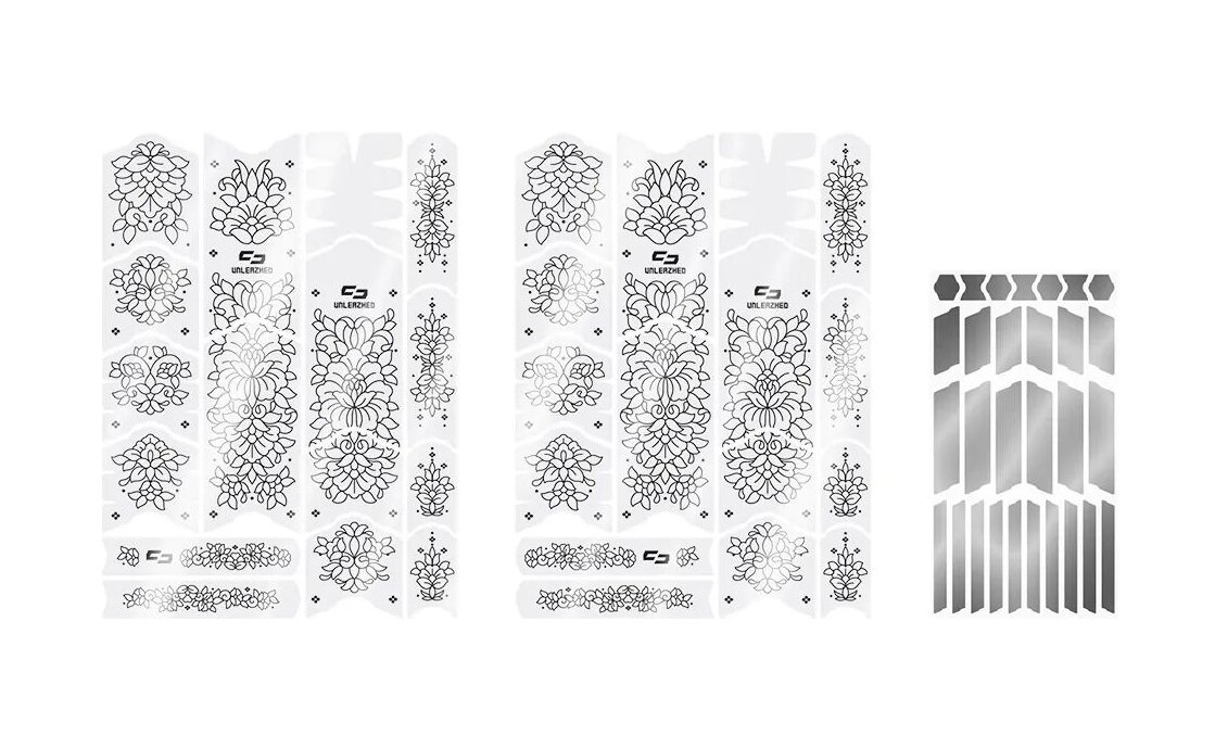 Unleazhed Rahmenschutzfolie Kids BPK01 Filigree black glossy