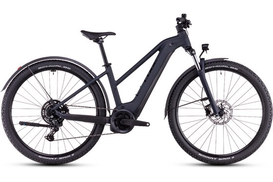 Aluminium - E-Bike-Pedelec - Cube Reaction Hybrid Performance 625 Allroad - 625 Wh - 29 Zoll - Trapez