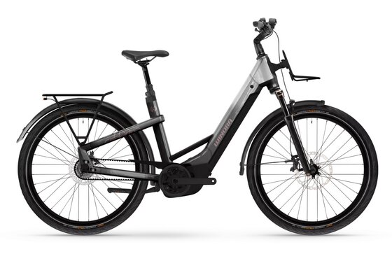 mit Beleuchtung - E-Bike City - Winora Yakun R5 PRO Low - 800 Wh - 27,5 Zoll - Tiefeinsteiger - 2025