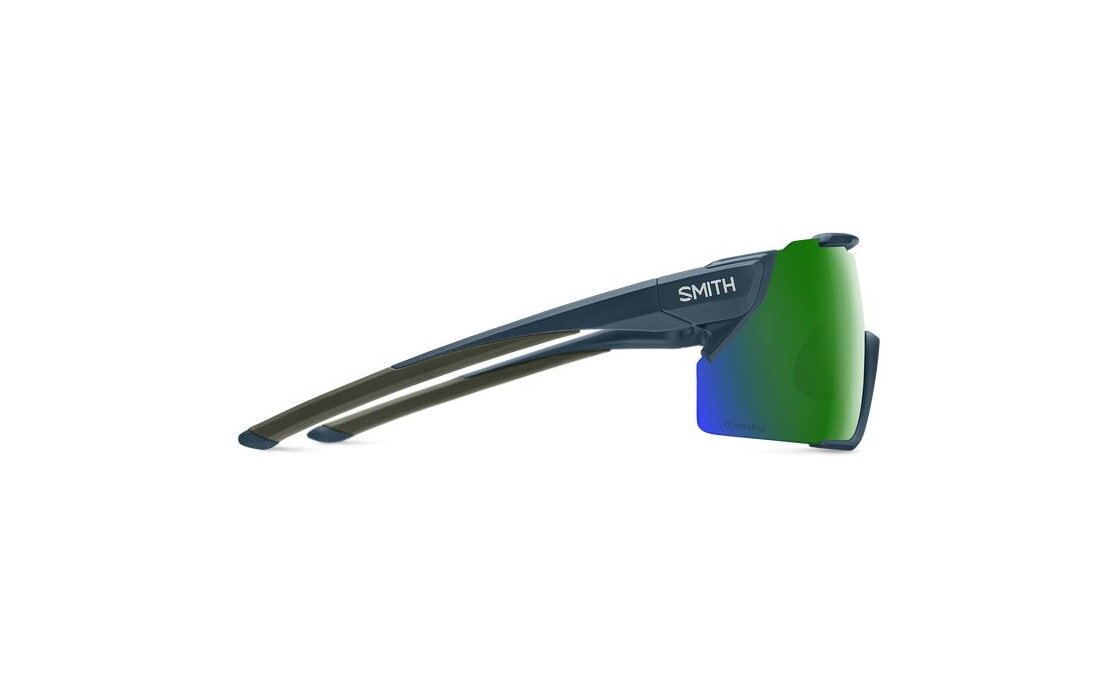 Smith Attack MAG MTB Matte Stone - ChromaPop Green Mirror