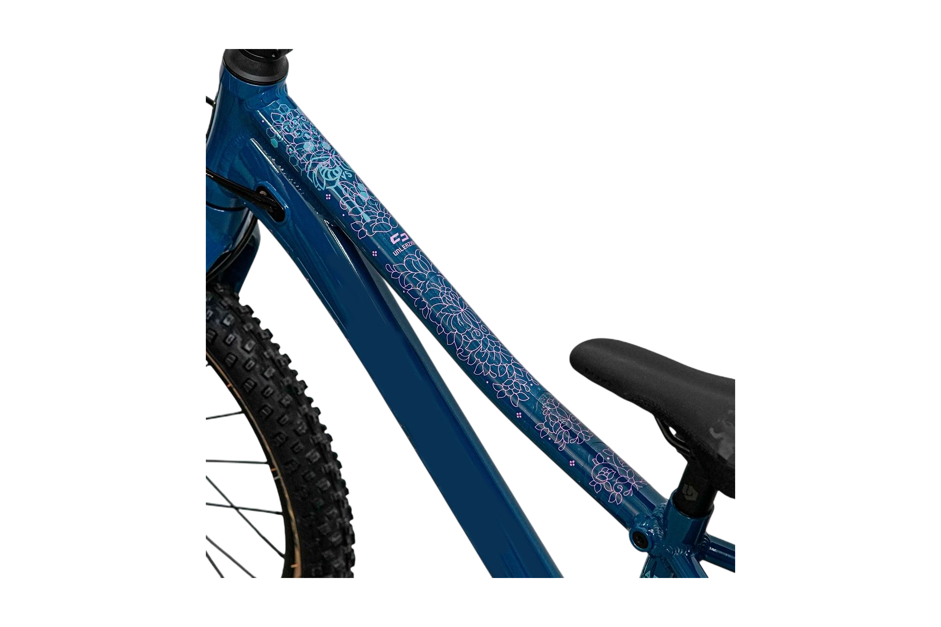 Unleazhed Rahmenschutzfolie Kids BPK01 Filigree Rose glossy