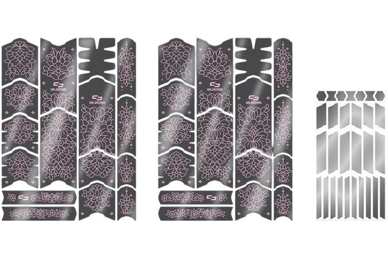 Rahmenschutz - Unleazhed Rahmenschutzfolie Kids BPK01 Filigree Rose glossy