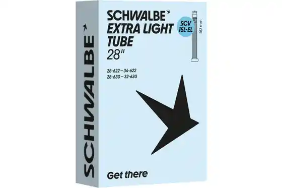 Schläuche - Schwalbe SCV15L-EL Extra Light Schlauch 28 Zoll - 60 mm