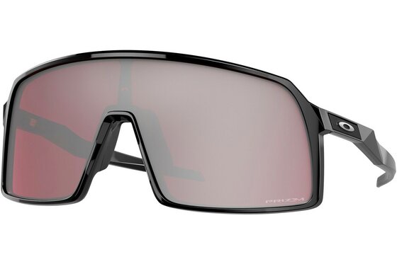 Oakley - Fahrradbrillen - Oakley Sutro Polished Black/Prizm Snow Black Iridium