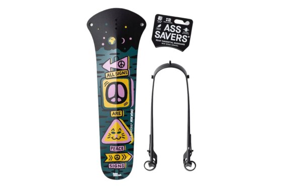 Hinten - Gravel Bike Schutzbleche - Ass Savers WGS-2 Win Wing Gravel Spritzschutz HR