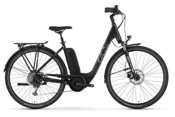 Shimano Steps E6100 - Yamaha PW-TE - E-Bike-Pedelec - Husqvarna Grand City Y2 - 500 Wh - 28 Zoll - Tiefeinsteiger