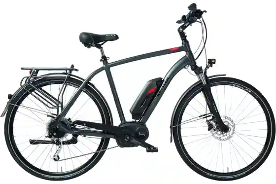 Herren - 28 Zoll - Mittelmotor - E-Bike-Pedelec - Kettler Traveller E Gold FL (500 Wh) - 500 Wh - 28 Zoll - Diamant